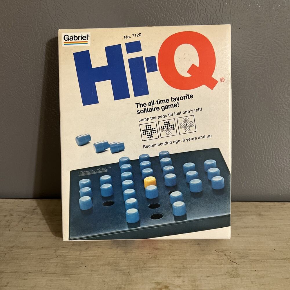 Vintage HI-Q Gabriel #7120 Solitaire Game Brand New 1978
